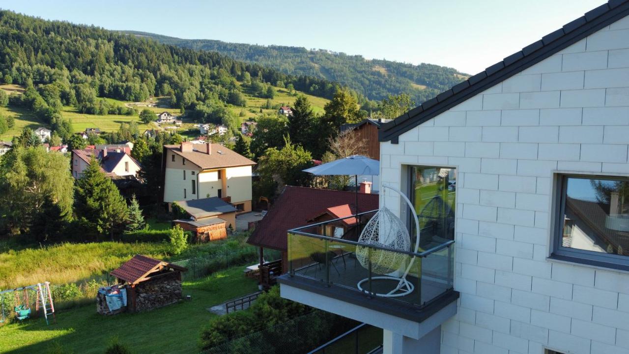 שצ'צ'ירק Widokowy Apartament Jodlowa Ski&Bike מראה חיצוני תמונה