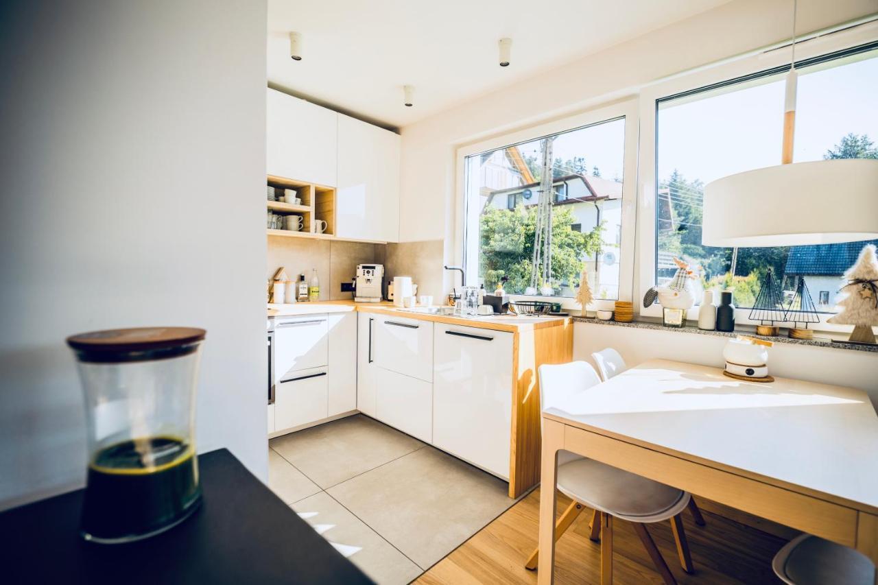 שצ'צ'ירק Widokowy Apartament Jodlowa Ski&Bike מראה חיצוני תמונה